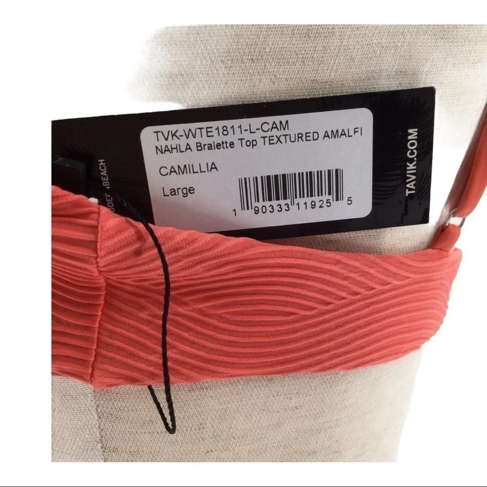 Tavik Camillia Nahla Bralette‎ Texture Swim Top